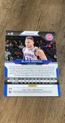 Blake Griffin 2020-21 Panini Prizm - Green Prizms 62 trading card image rear