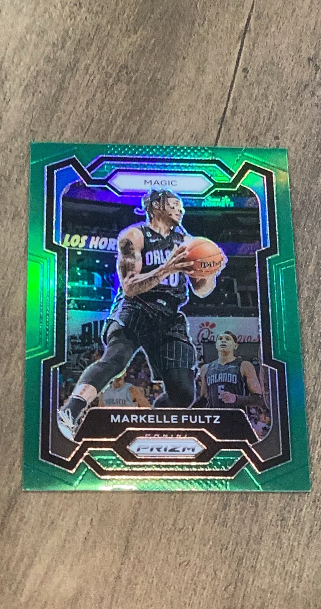 Markelle Fultz 2023-24 Panini Prizm - Prizms Green 252 trading card image front