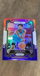 Leaky Black 2023-24 Panini Prizm - Prizms Red White and Blue 284 trading card image front