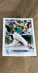 Cal Raleigh 2022 Topps Opening Day 124 trading card image front