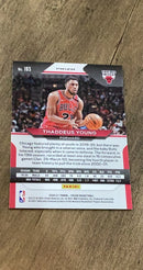 Thaddeus Young 2020-21 Panini Prizm - Red White and Blue Prizms 165 trading card image rear