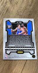 Josh Giddey 2023-24 Panini Prizm - Prizms Red White and Blue 50 trading card image rear