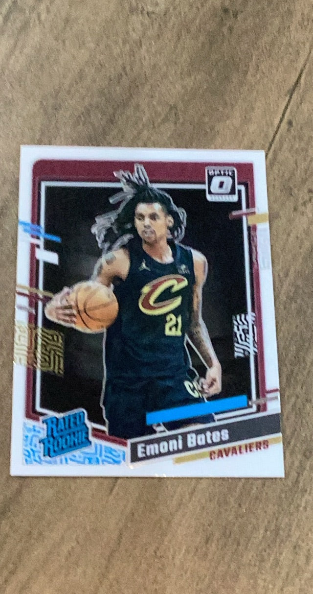 Emoni Bates 2023-24 Donruss Optic 241 trading card image front