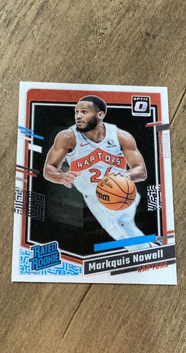 Markquis Nowell 2023-24 Donruss Optic 236 trading card image front