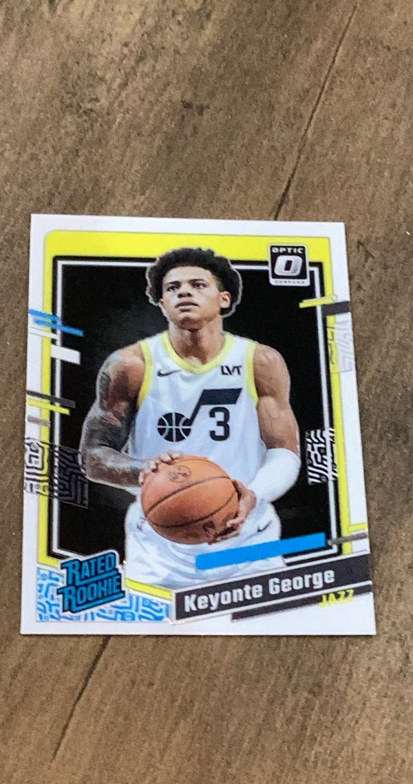 Keyonte George 2023-24 Donruss Optic 223 trading card image front