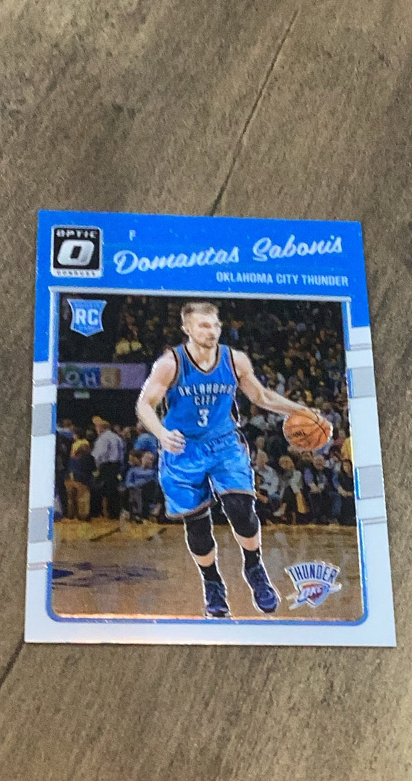 Domantas Sabonis 2016-17 Donruss Optic 161 trading card image front