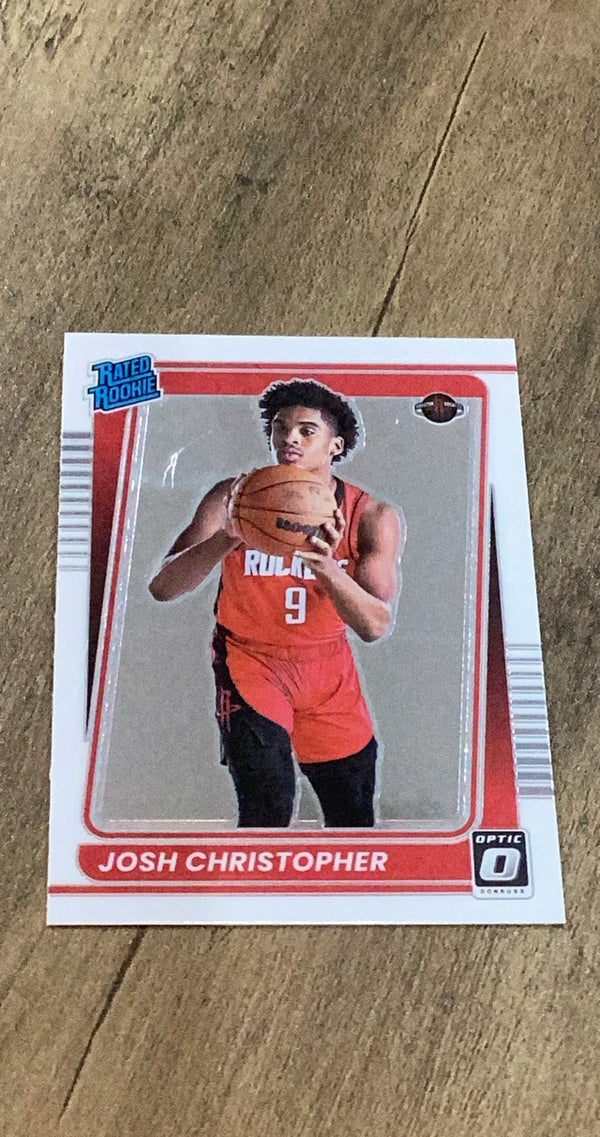 Josh Christopher 2021-22 Donruss Optic 200 trading card image front