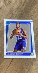 Charles Bassey 2021-22 Donruss Optic 163 trading card image front