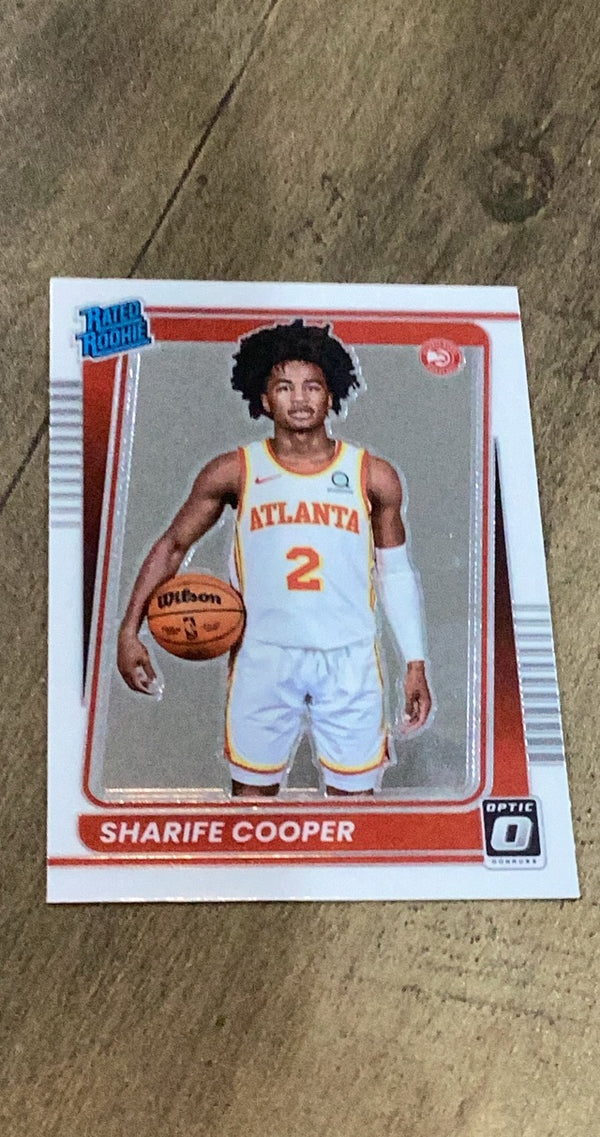 Sharife Cooper 2021-22 Donruss Optic 158 trading card image front