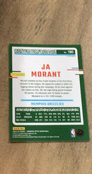 Ja Morant 2023-24 Donruss Optic - Hyper Pink 190 trading card image rear