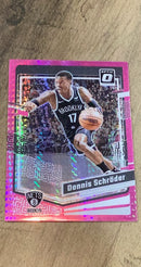 Dennis Schroder 2023-24 Donruss Optic - Hyper Pink 106 trading card image front