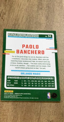 Paolo Banchero 2023-24 Donruss Optic - Hyper Pink 54 trading card image rear
