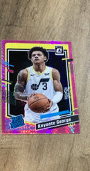 Keyonte George 2023-24 Donruss Optic - Hyper Pink 223 trading card image front
