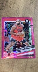 Patrick Williams 2023-24 Donruss Optic - Hyper Pink 176 trading card image front
