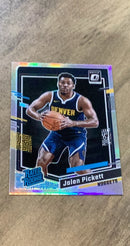 Jalen Pickett 2023-24 Donruss Optic - Holo 215 trading card image front
