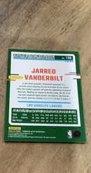 Jarred Vanderbilt 2023-24 Donruss Optic - Holo 139 trading card image rear