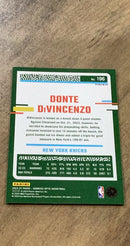 Donte DiVincenzo 2023-24 Donruss Optic - Holo 196 trading card image rear