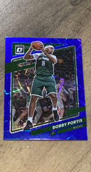 Bobby Portis 2021-22 Donruss Optic - Blue Velocity 30 trading card image front