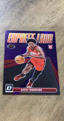 Amen Thompson 2023-24 Donruss Optic - Express Lane Holo 2 trading card image front