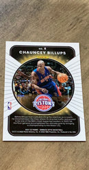 Chauncey Billups 2021-22 Donruss Optic - Winner Stays 8 trading card image rear