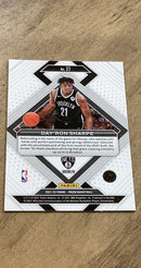 Day'Ron Sharpe 2021-22 Panini Prizm - Emergent 27 trading card image rear