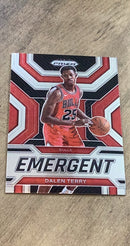 Dalen Terry 2022-23 Panini Prizm - Emergent 29 trading card image front