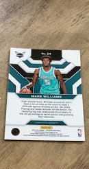 Mark Williams 2022-23 Panini Prizm - Emergent 24 trading card image rear