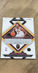 Evan Mobley 2021-22 Panini Prizm - Emergent Prizms Silver 9 trading card image rear