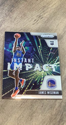 James Wiseman 2020-21 Panini Prizm - Instant Impact 11 trading card image front