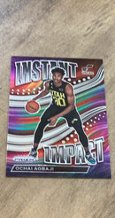 Ochai Agbaji 2022-23 Panini Prizm - Instant Impact 22 trading card image front