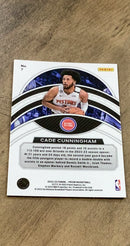 Cade Cunningham 2022-23 Panini Prizm - Dominance 7 trading card image rear