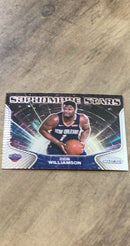 Zion Williamson 2020-21 Panini Prizm - Sophomore Stars 3 trading card image front