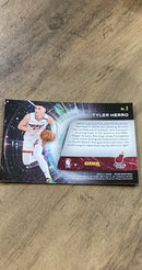 Tyler Herro 2020-21 Panini Prizm - Sophomore Stars 2 trading card image rear