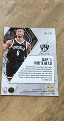 Dariq Whitehead 2023-24 Panini Phoenix 261 trading card image rear