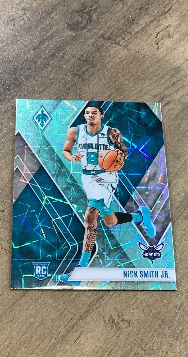 Nick Smith Jr. 2023-24 Panini Phoenix - Phoenix Teal Lazer 255 trading card image front