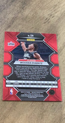 Moussa Diabate 2022-23 Panini Mosaic 224 trading card image rear