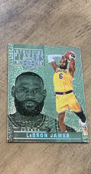 LeBron James 2021-22 Panini Illusions - Intriguing Players 6 trading card image front