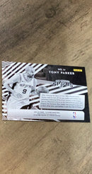 Tony Parker 2021-22 Panini Illusions - Chasing the Hall 14 trading card image rear
