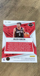 Jalen Green 2021-22 Panini Chronicles 108 trading card image rear