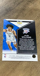 Jalen Williams 2022-23 Panini Chronicles 612 trading card image rear