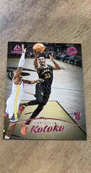 Christian Koloko 2022-23 Panini Chronicles - Pink 154 trading card image front