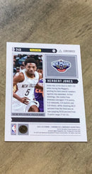 Herbert Jones 2021-22 Panini Chronicles 248 trading card image rear
