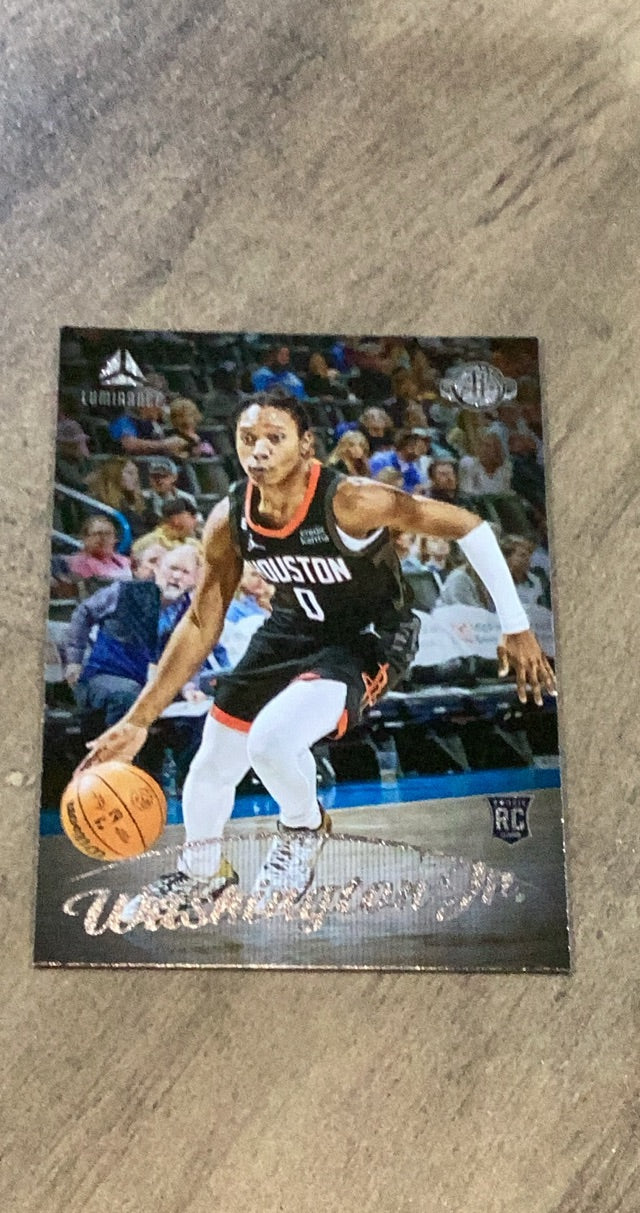 TyTy Washington Jr. 2022-23 Panini Chronicles 151 trading card image front