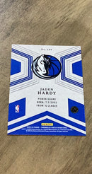 Jaden Hardy 2022-23 Panini Chronicles 189 trading card image rear