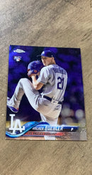 Walker Buehler 2018 Topps Chrome Update HMT19 trading card image front