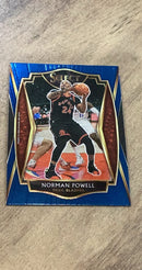 Norman Powell 2020-21 Panini Select - Blue 147 trading card image front