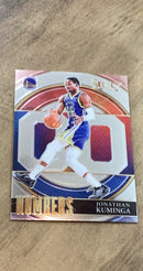 Jonathan Kuminga 2021-22 Panini Select - Select Numbers 2 trading card image front