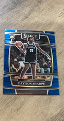 Day'Ron Sharpe 2021-22 Panini Select - Blue (Retail Base) 33 trading card image front