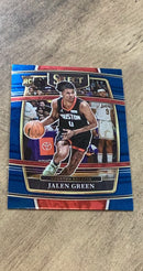 Jalen Green 2021-22 Panini Select - Blue (Retail Base) 7 trading card image front