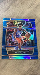 Tre Mann 2021-22 Panini Select - Blue Prizms 36 trading card image front